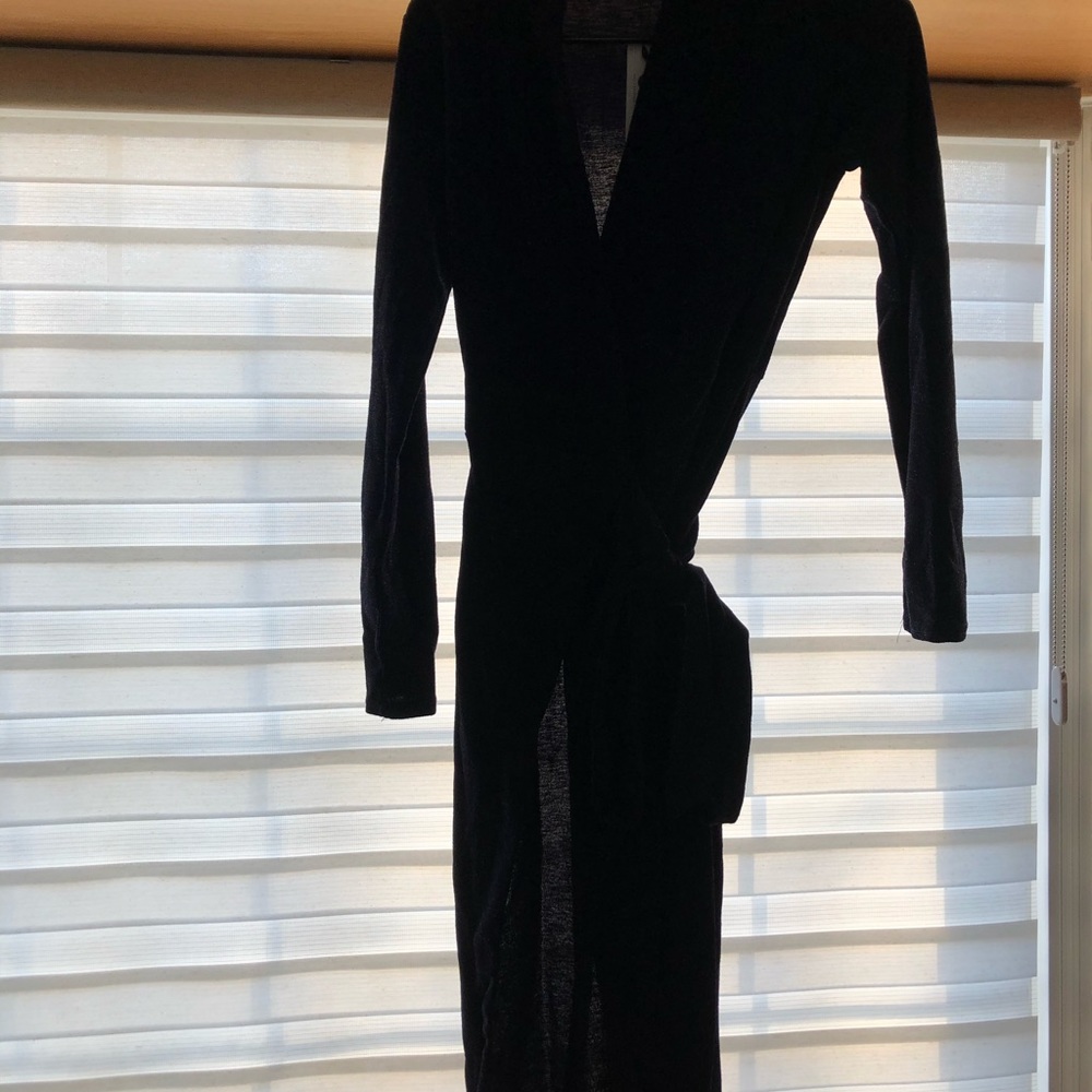 Navy blue cocktail dress